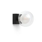 Faro - PERLA Lampe applique noir G9 50/60Hz 6W IP 44 classe II100V-240V