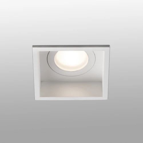 Faro - Hyde Lampe Encastrable Blanche Carré GU10 50/60Hz 8W IP 44 classeI