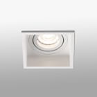 Faro - Hyde Lampe Encastrable Blanche Carré Orientable GU10 50/60Hz 8W IP 20classe I