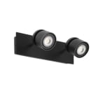 Faro - Coco Lampe Applique Noir 2L GU10 50/60Hz 8W IP 20 classeI 100V-240V