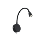 Faro - Loke Led Applique Lecteur Noir HIGH POWER LED 50/60Hz 3W 3000KIP 20 150lm classe