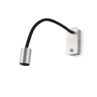 Faro - Leser Led Applique Lecteur Nickel Satiné COB LED 50/60Hz 5W 3000KIP 20 300lm cla