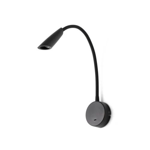 Faro - Boken Led Applique Lecteur Noir HIGH POWER LED 50/60Hz 3W 3000KIP 20 150lm class