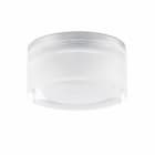 Faro - Ebba Led Lampe Encastrable Blanche Et Transparente SMD LED 50/60Hz 4W3000K IP 44