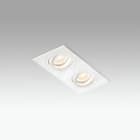 Faro - Radón-2 Lampe Encastrable Blanc GU10 50/60Hz 8W IP 20 classe I