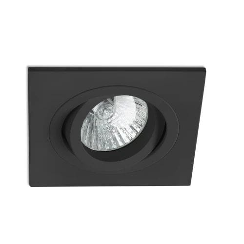 Faro - Radón-C Lampe Encastrable Noire GU10 50/60Hz 8W IP 20 classe I