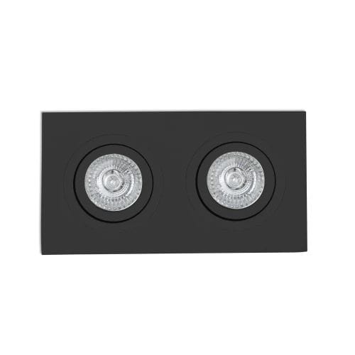 Faro - Radón-R Lampe Encastrable Orientable Noire GU10 50/60Hz 8W IP 20 classeI