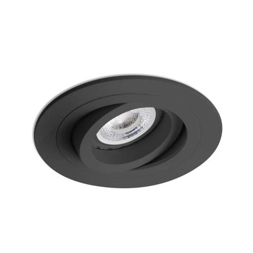 Faro - Radón-2 Lampe Encastrable Orientable Noir GU10 50/60Hz 8W IP 20 classeI