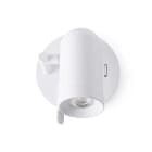 Faro - Orleans Lampe Applique Blanc 1L GU10 50/60Hz 8W IP 20 classeI 100V-240V
