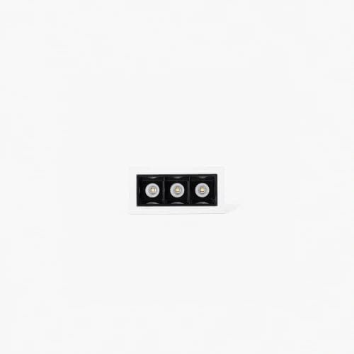 Faro - TROOP encastrable 3x2W blanc-noir 15° 2700K CRI90 3x2W 2700K IP 20700mA CC class
