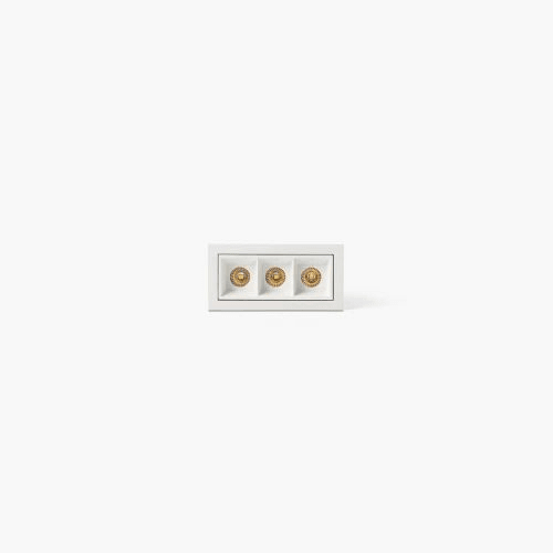 Faro - TROOP encastrable 3x2W blanc-blanc 48° 2700K CRI90 3x2W 2700K IP 20700mA CC clas
