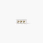 Faro - TROOP encastrable 3x2W blanc-blanc 48° 2700K CRI90 3x2W 2700K IP 20700mA CC clas