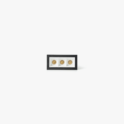 Faro - TROOP encastrable 3x2W noir-blanc 48° 2700K CRI90 3x2W 2700K IP 20700mA CC class