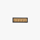 Faro - TROOP encastrable 5x2W noir-or 15° 2700K CRI90 5x2W 2700K IP 20700mA CC classe I