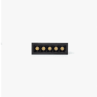 Faro - TROOP encastrable 5x2W noir-noir 15° 4000K CRI90 5x2W 4000K IP 20700mA CC classe