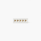 Faro - TROOP encastrable 5x2W blanc-blanc 48° 4000K CRI90 5x2W 4000K IP 20700mA CC clas