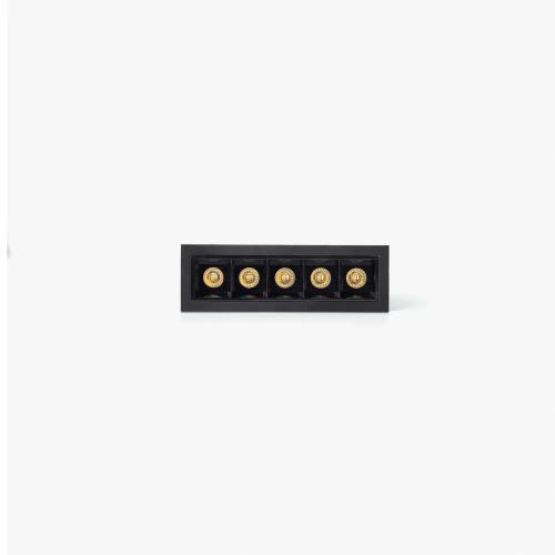 Faro - TROOP encastrable 5x2W noir-noir 48° 4000K CRI90 5x2W 4000K IP 20700mA CC classe