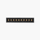 Faro - TROOP encastrable 10x2W noir-noir 15° 4000K CRI90 10x2W 4000K IP 20700mA CC clas
