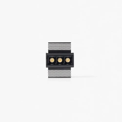 Faro - TROOP encastrable 3x2W noir 15° trimless 3000K CRI90 3x2W 3000K IP20 700mA CC cl