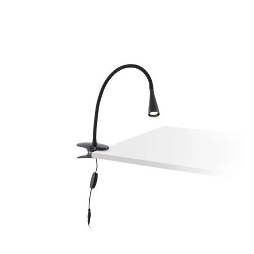 Faro - Lena Lampe Avec Pince Nera SMD LED 50/60Hz 3W 4000K IP20 300mA CC 300lm classeII