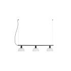 Faro - Tatawin LINEAL S Lampe suspension linéaire blanche Light Source: E27 G45 15W 50/
