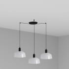 Faro - Tatawin M 3L Lampe suspension blanche Light Source: E27 15W 50/60Hz IP20 Classe: