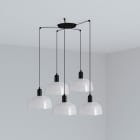 Faro - Tatawin M 5L Lampe suspension blanche Light Source: E27 15W 50/60Hz IP20 Classe: