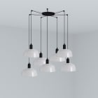 Faro - Tatawin M 7L Lampe suspension blanche Light Source: E27 15W 50/60Hz IP20 Classe: