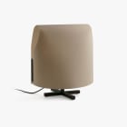 Faro - Luang M Lampe table noire/camel Light Source: E27 15W IP20 Classe:II CRI: 100