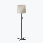 Faro - Luang Lampadaire noire/beige Light Source: E27 15W IP20 Classe:II CRI: 100V-2