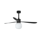 Faro - Amelia L BALL LED Ventilateur noir Light Source: SMD LED 20W 50/60Hz IP20 Classe