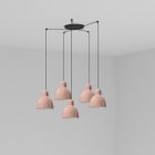 Faro - Venice 5L Lampe suspension rose Light Source: E27 15W 50/60Hz IP20 Classe:I  CRI