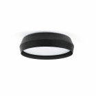 Faro - Shoku 350 Lampe applique/plafonnier noir/noir Light Source: 24W 50/60Hz IP20 Cl