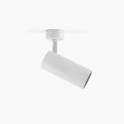 Faro - Fost surface projecteur blanc Ø70 28W CRI97 3000K 60° TRIAC