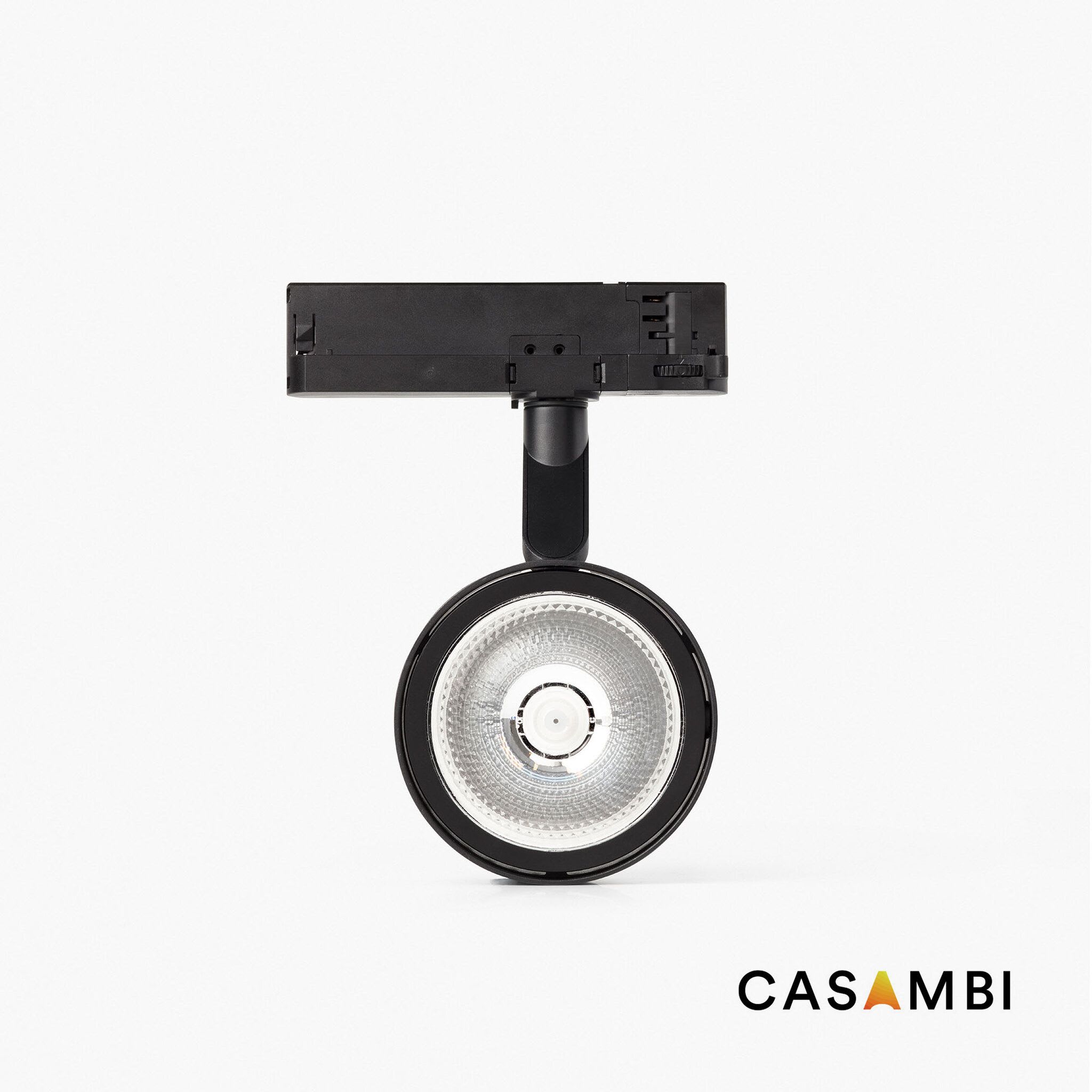 Faro - Target projecteur rail noir 13W 35° 2700K CRI90 casambi