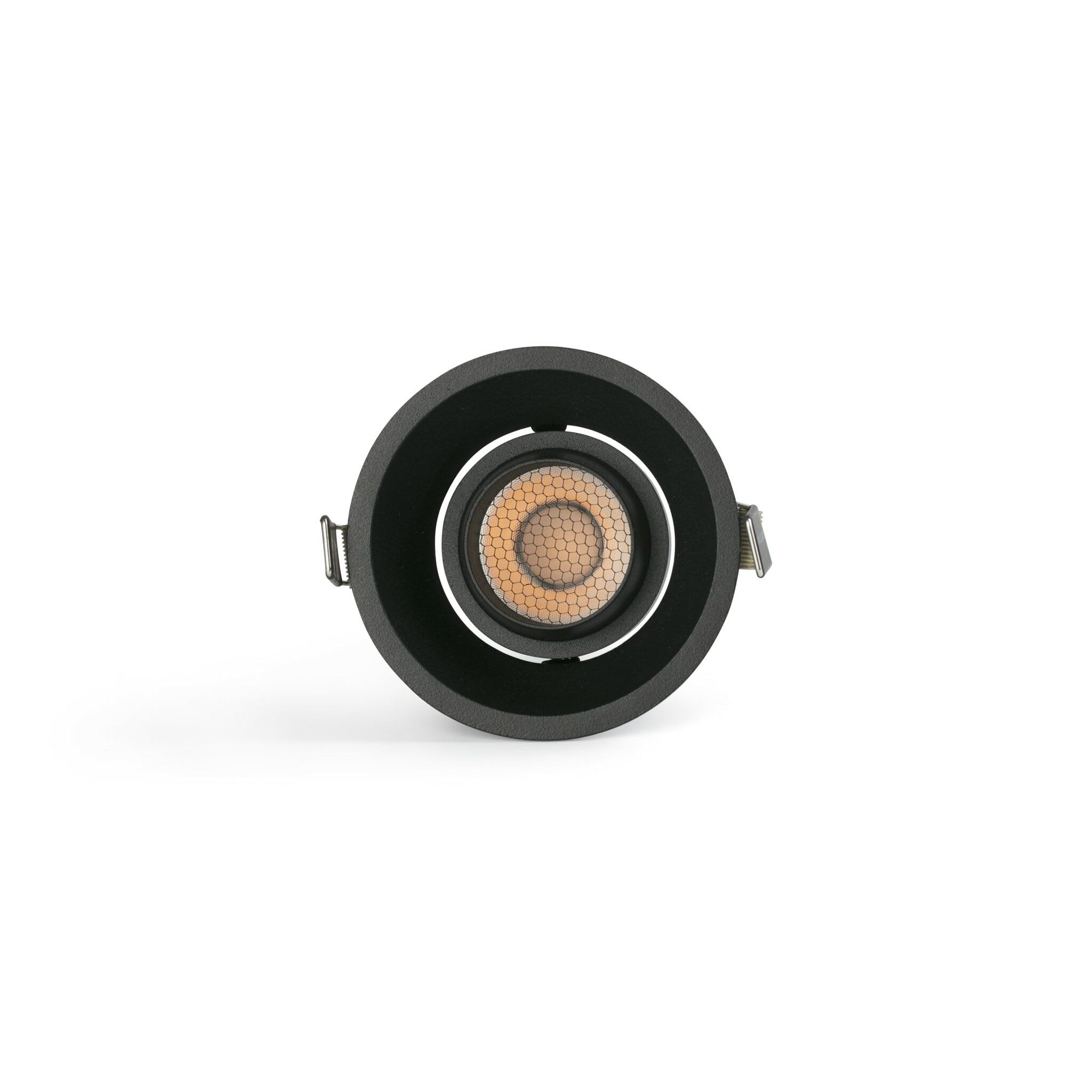 Faro - Tulipa encastré orientable noir 10W 2700K   15°  Casambi
