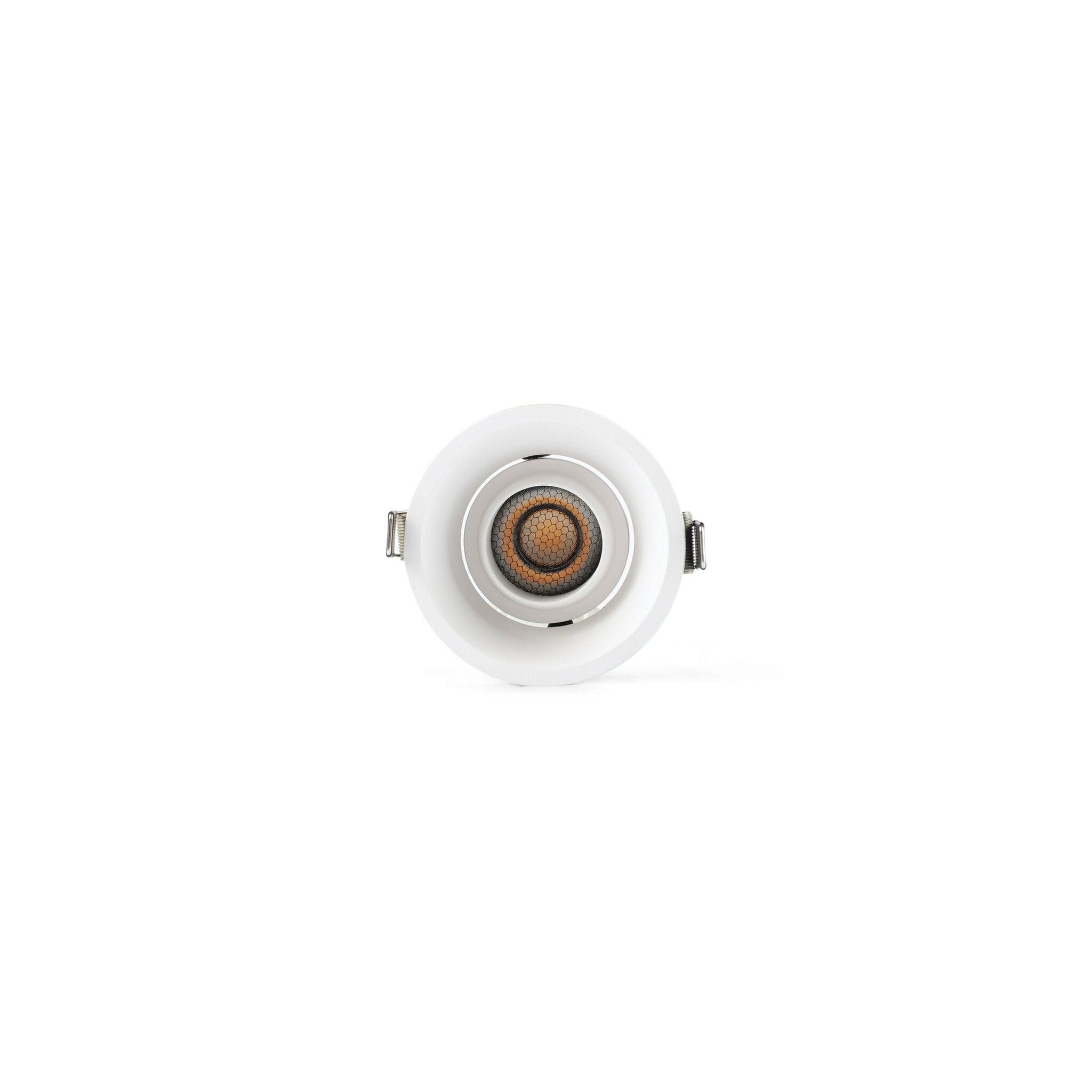 Faro - Tulipa encastré orientable blanc 10W 2700K   36°  Casambi