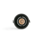 Faro - Tulipa encastré orientable noir 10W 3000K   55°  dali