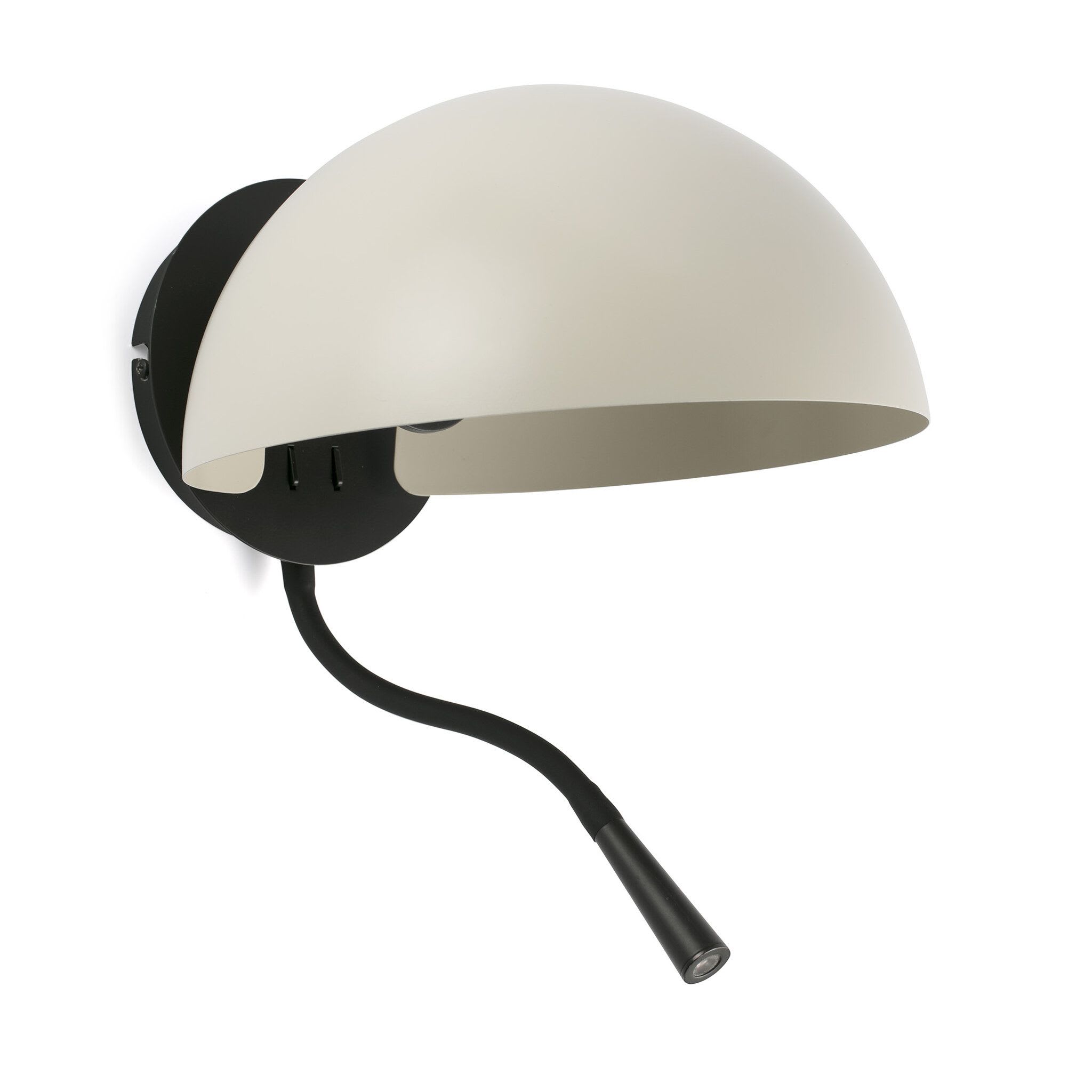 Faro - Dominica Lampe applique beige avec lecteur