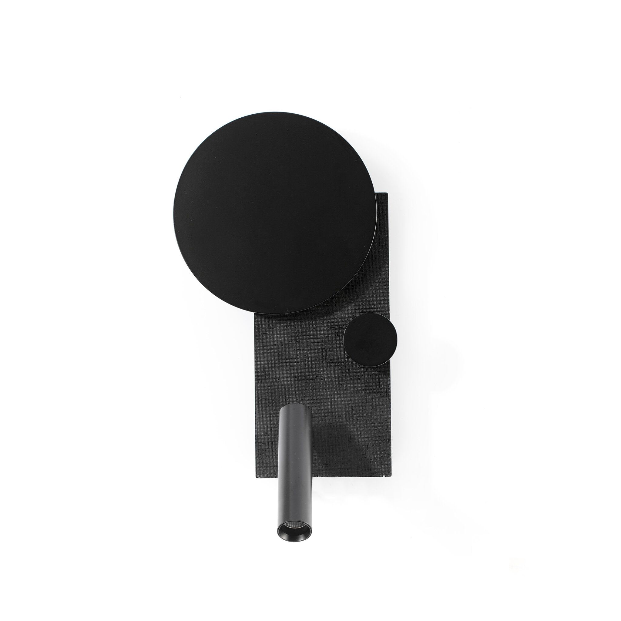 Faro - Klee Lampe applique droite noir avec lecteur