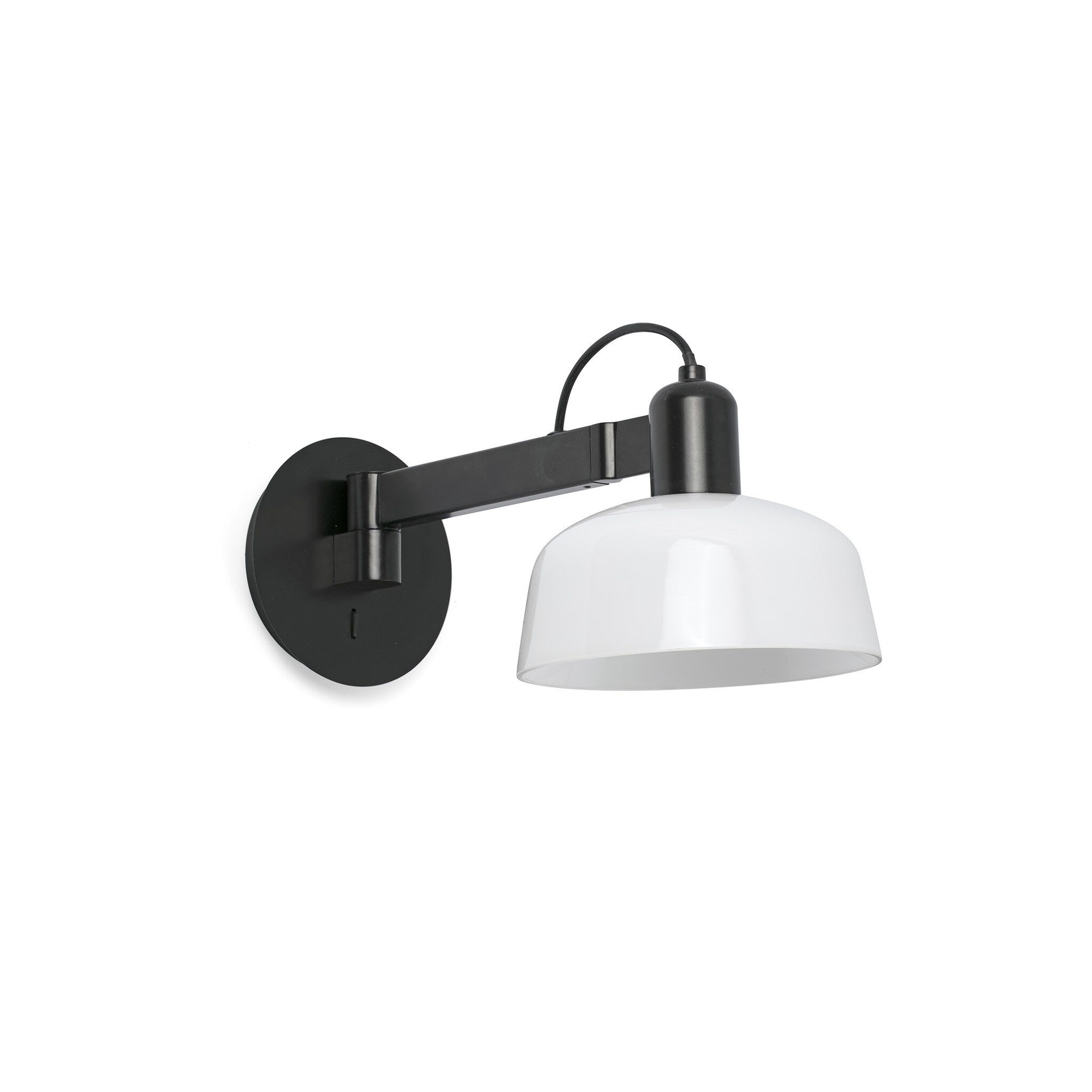 Faro - Tatawin Lampe applique bras murale blanc