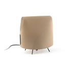 Faro - Luang XS Lampe table noire/camel - E14