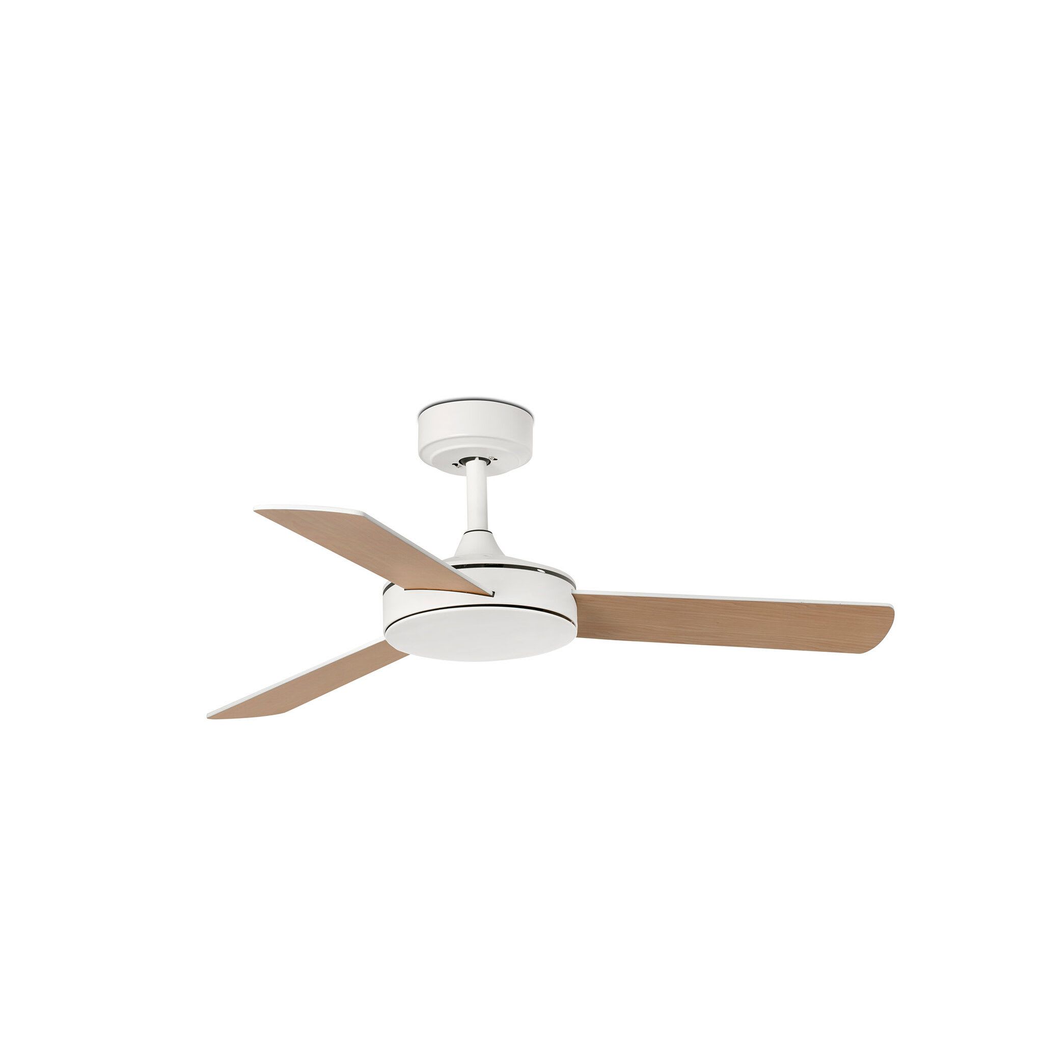 Faro - Mini Mallorca S Ventilateur blanc/érable smart