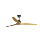 Faro - Alo L Ventilateur noir/bois DC SMART