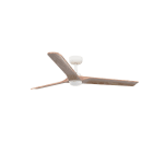 Faro - Heywood L led Ventilateur blanc/bois clair DC smart