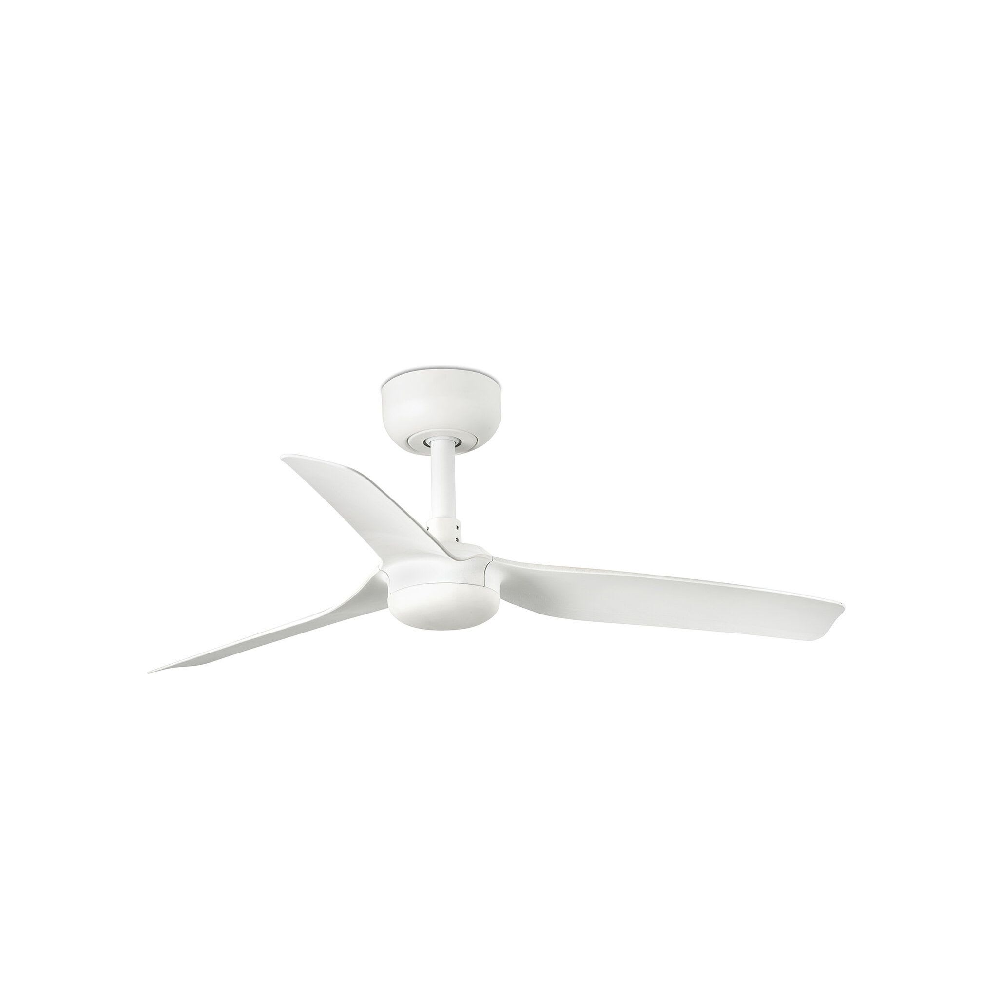 Faro - Mini Punt Tub S LED Ventilateur noir/bois foncé DC
