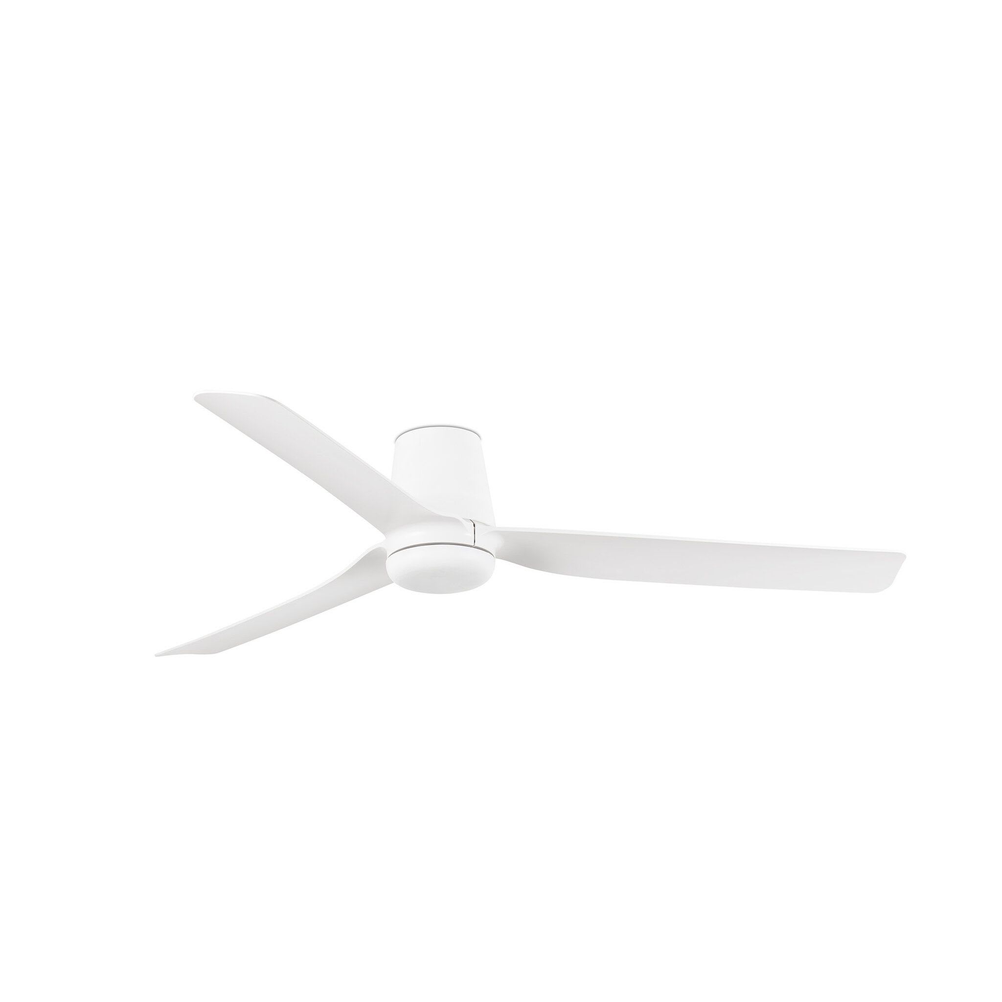 Faro - Punt Tub M LED Ventilateur noir/bois foncé DC