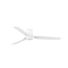 Faro - Punt Tub M LED Ventilateur blanc/bois clair DC