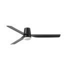 Faro - Punt Tub M LED Ventilateur blanc/bois clair DC smart