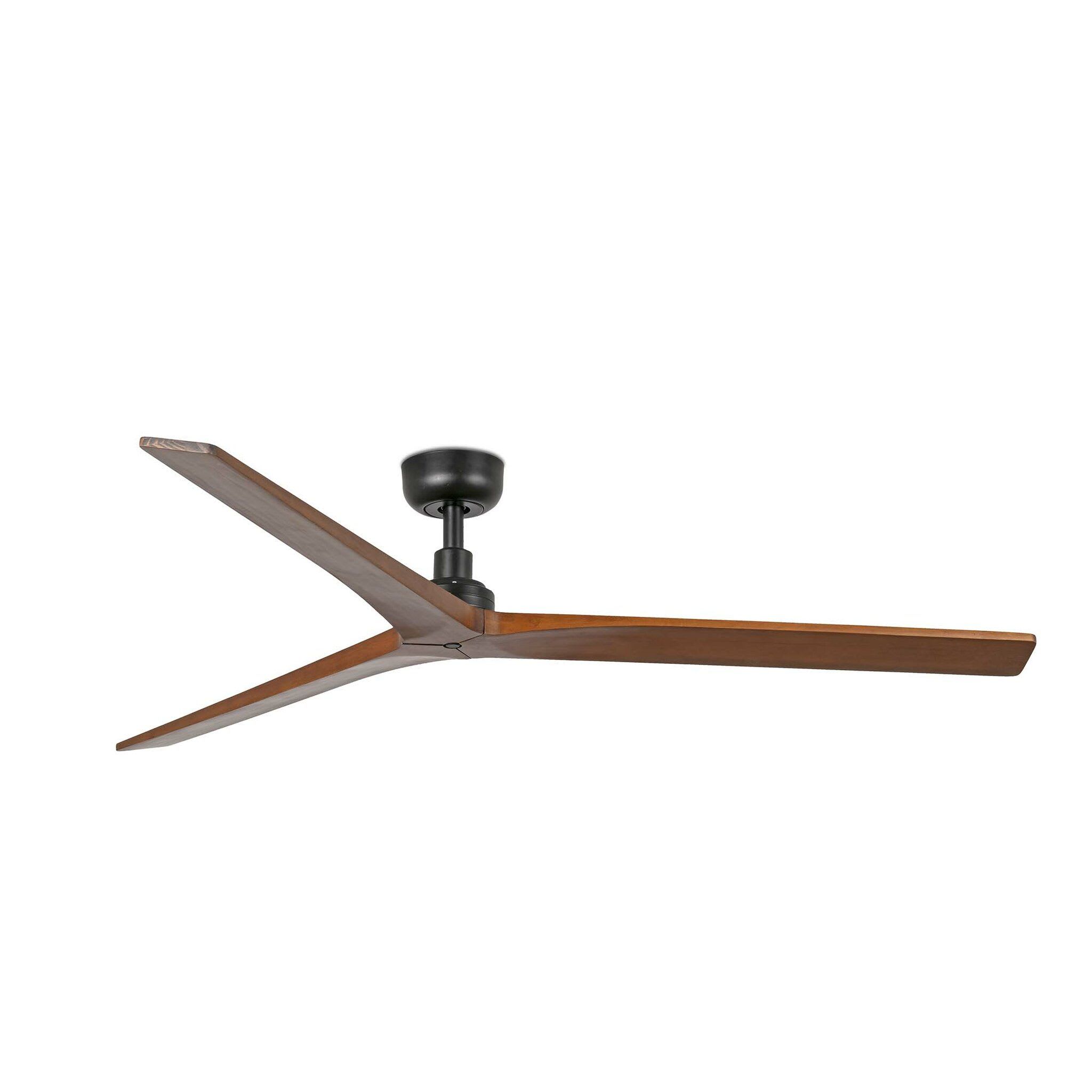 Faro - Klim L Ventilateur noir/noyer